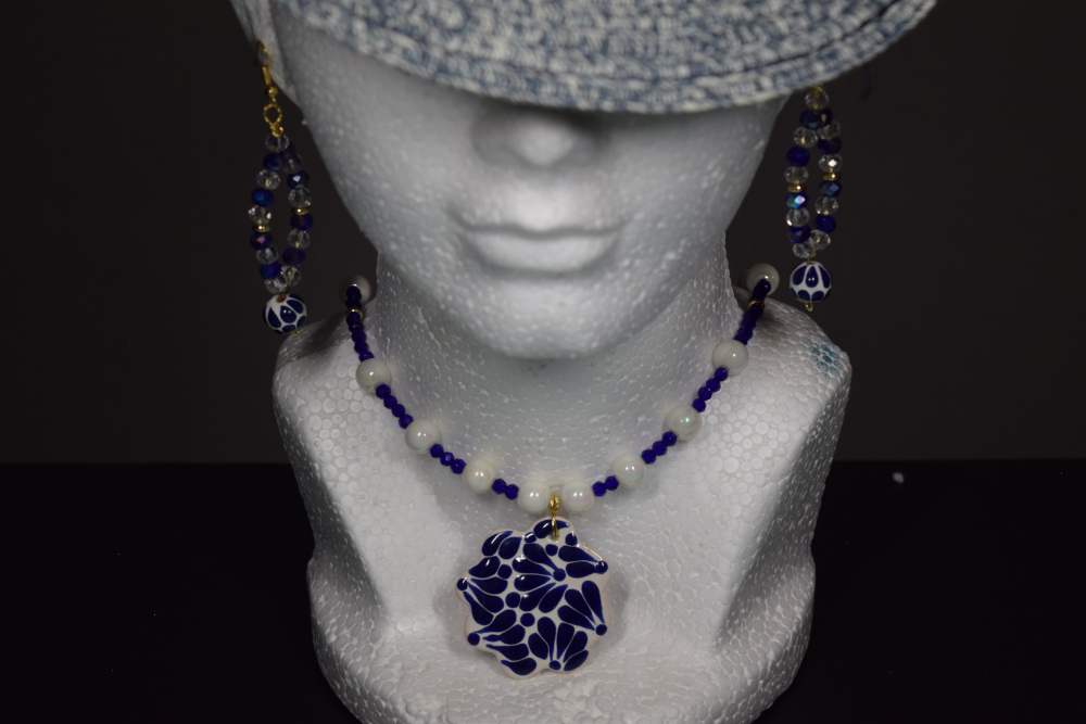 Handcrafted AZUR AMOZOC jewelry details